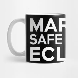 Marked Safe From Eclipse Funny Eclipse 2024 shirt Mug